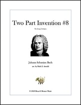 Two Part Invention #8 Orchestra sheet music cover